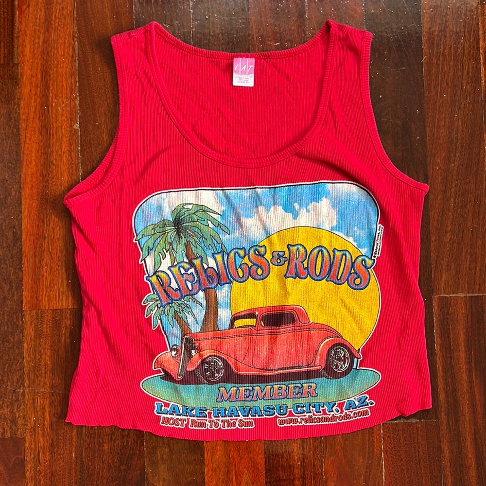 Hot Rod Crop Top